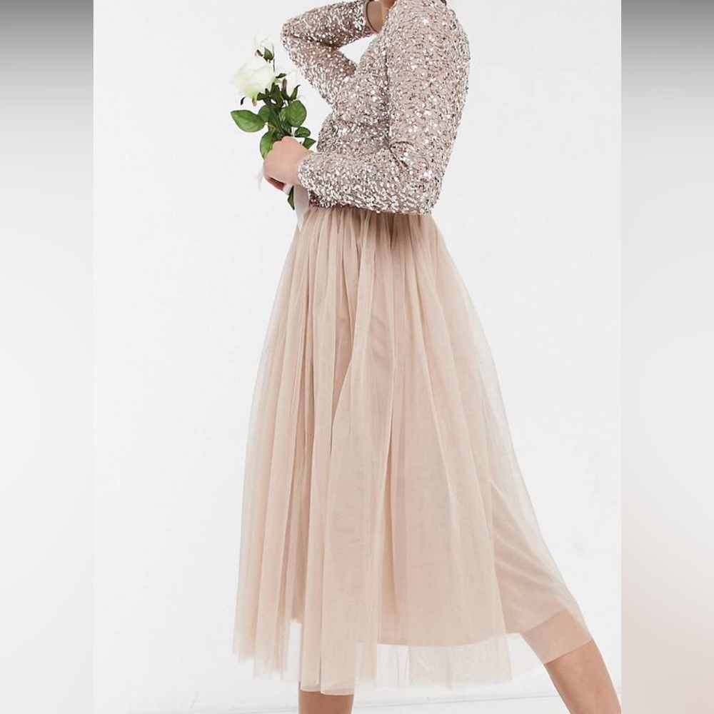 Midi MAYA bridesmaids dress